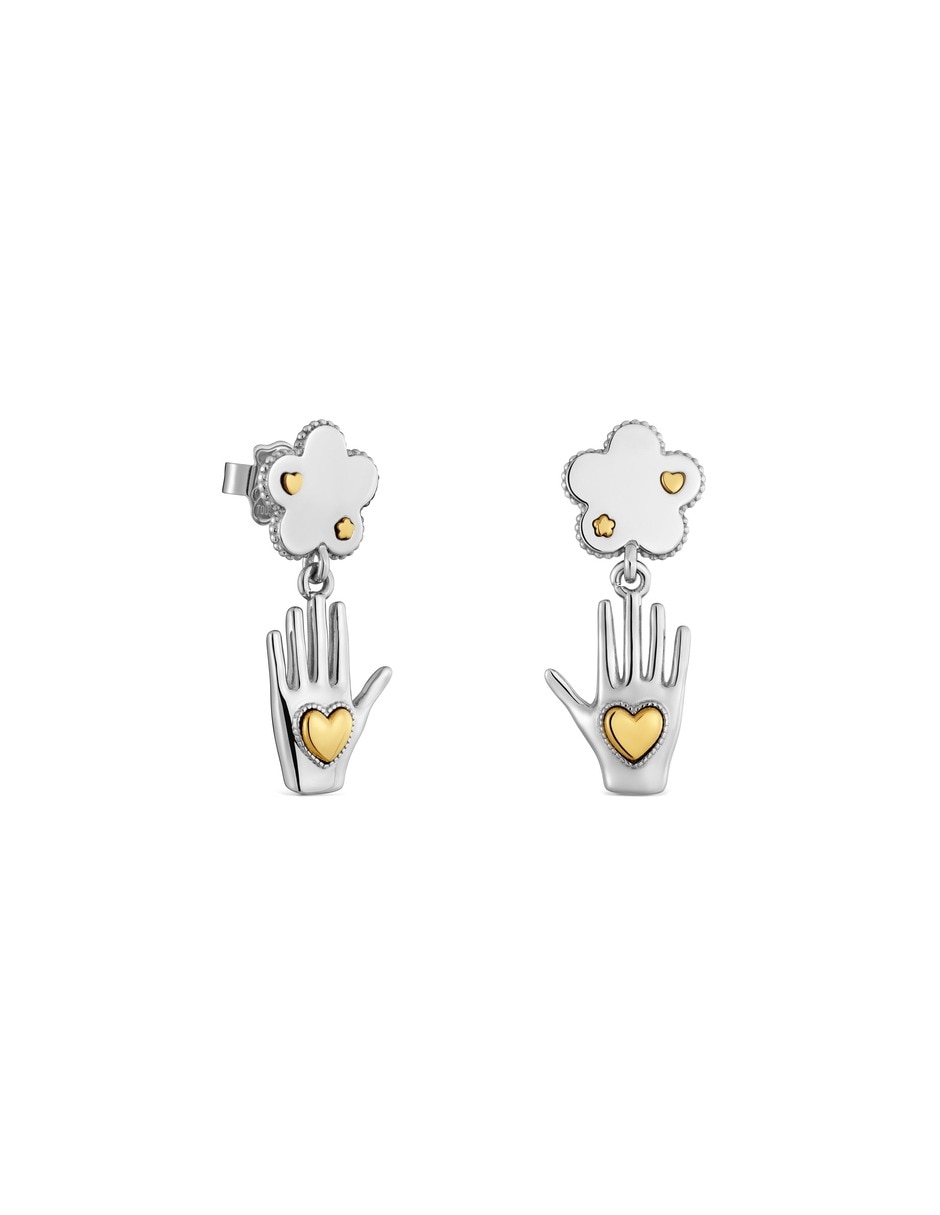 Aretes cortos de Flor Cachito Mio