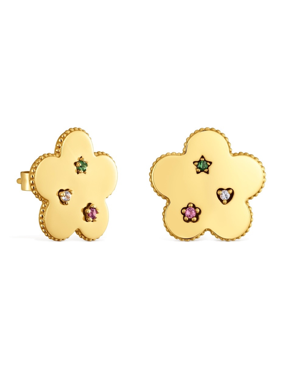 Aretes cortos de Flor Cachito Mio