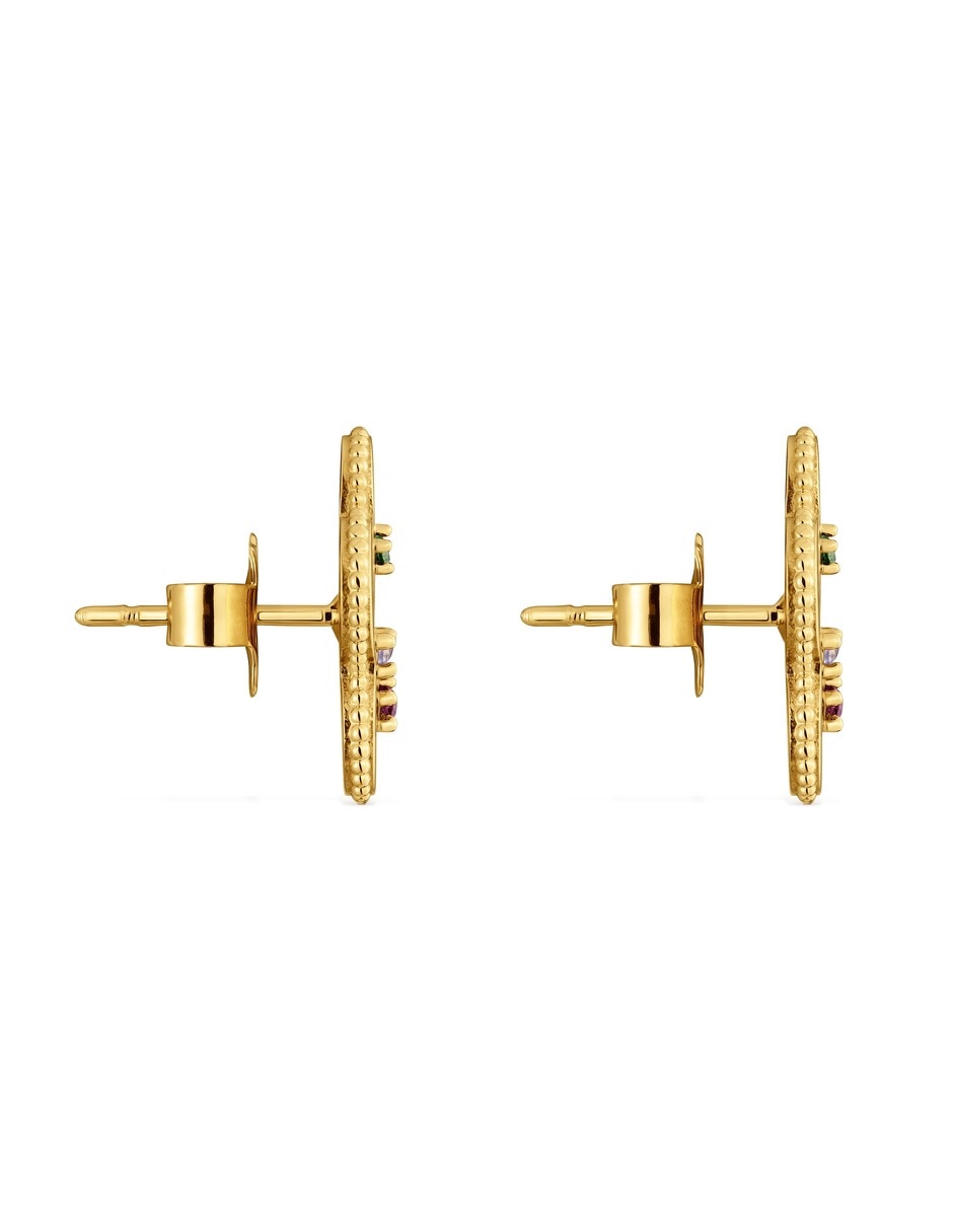 Aretes cortos de Flor Cachito Mio