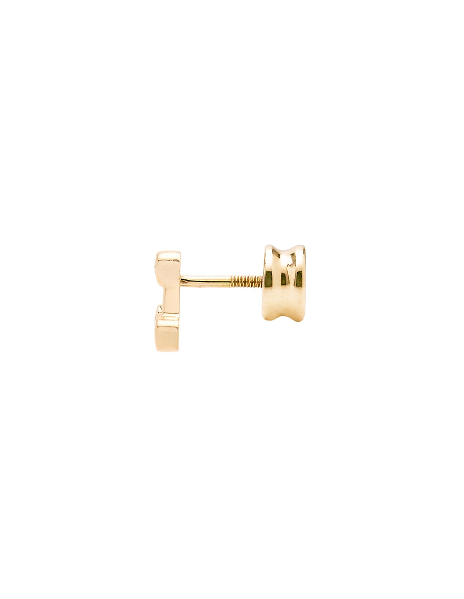 Piercing de oro amarillo 14 k con acabado pulido diamante 3