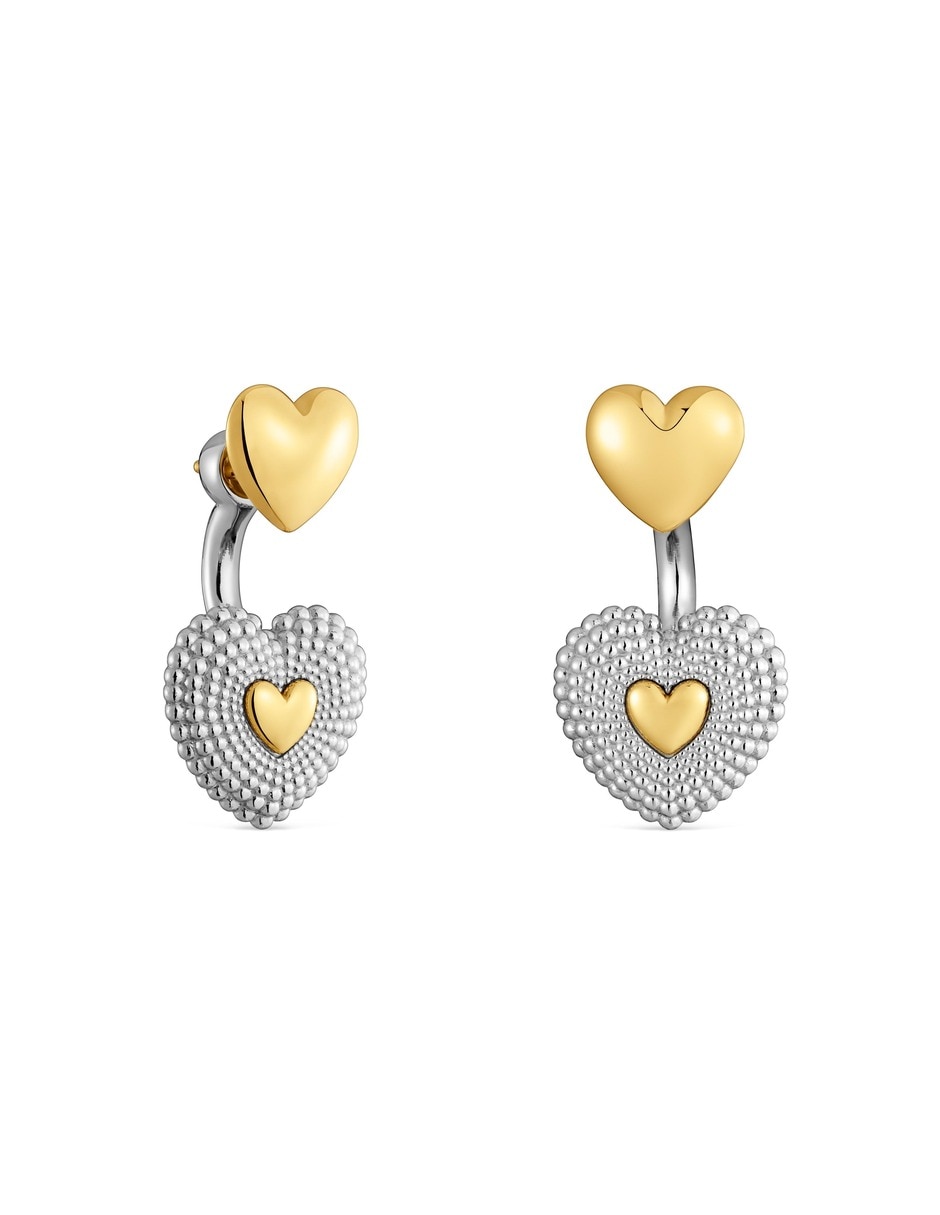 Aretes cortos de Corazón Cachito Mio