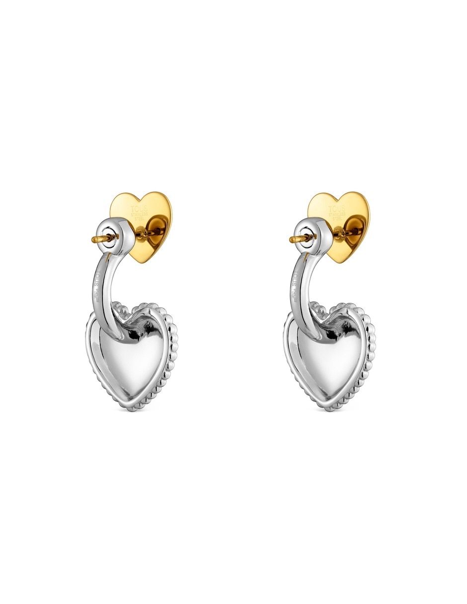 Aretes cortos de Corazón Cachito Mio
