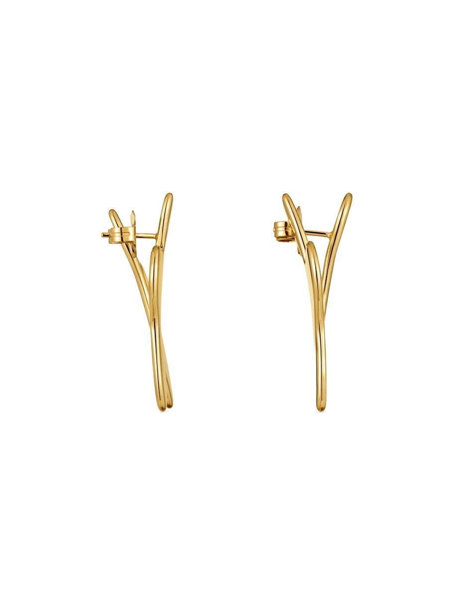 Aretes largos Strain