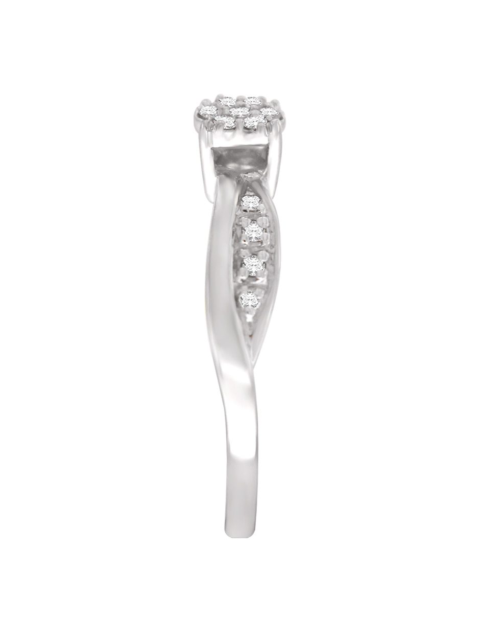 Anillo de compromiso de 14 k laia diamante 5
