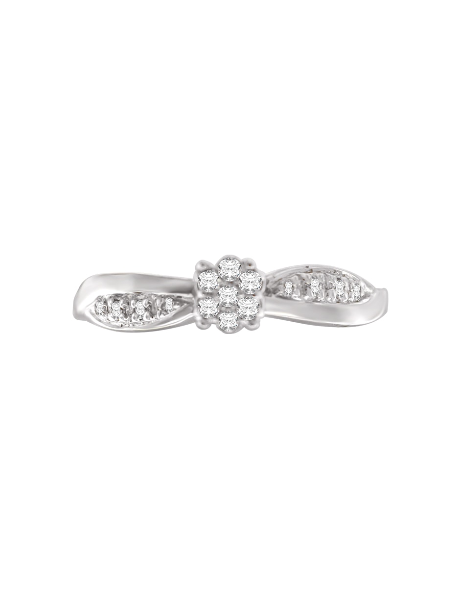 Anillo de compromiso de 14 k laia diamante 3