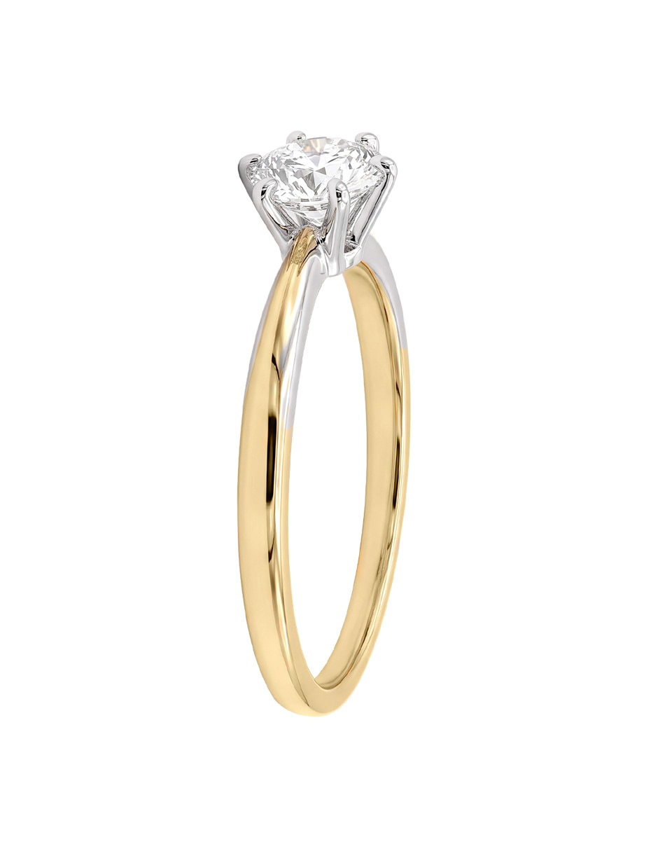 Anillo de compromiso de 14 k AALIYAH Diamante 4