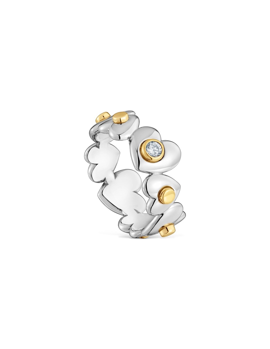 de (si aplica) TOUS PUFFY LGD No aplica 18 k de Plata Diamante Baño de oro