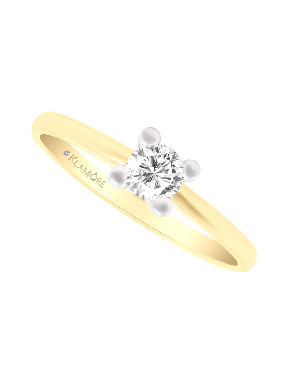 Anillo de compromiso de 14 k BRYANA Diamante Anillo de compromiso de 14 k BRYANA Diamante