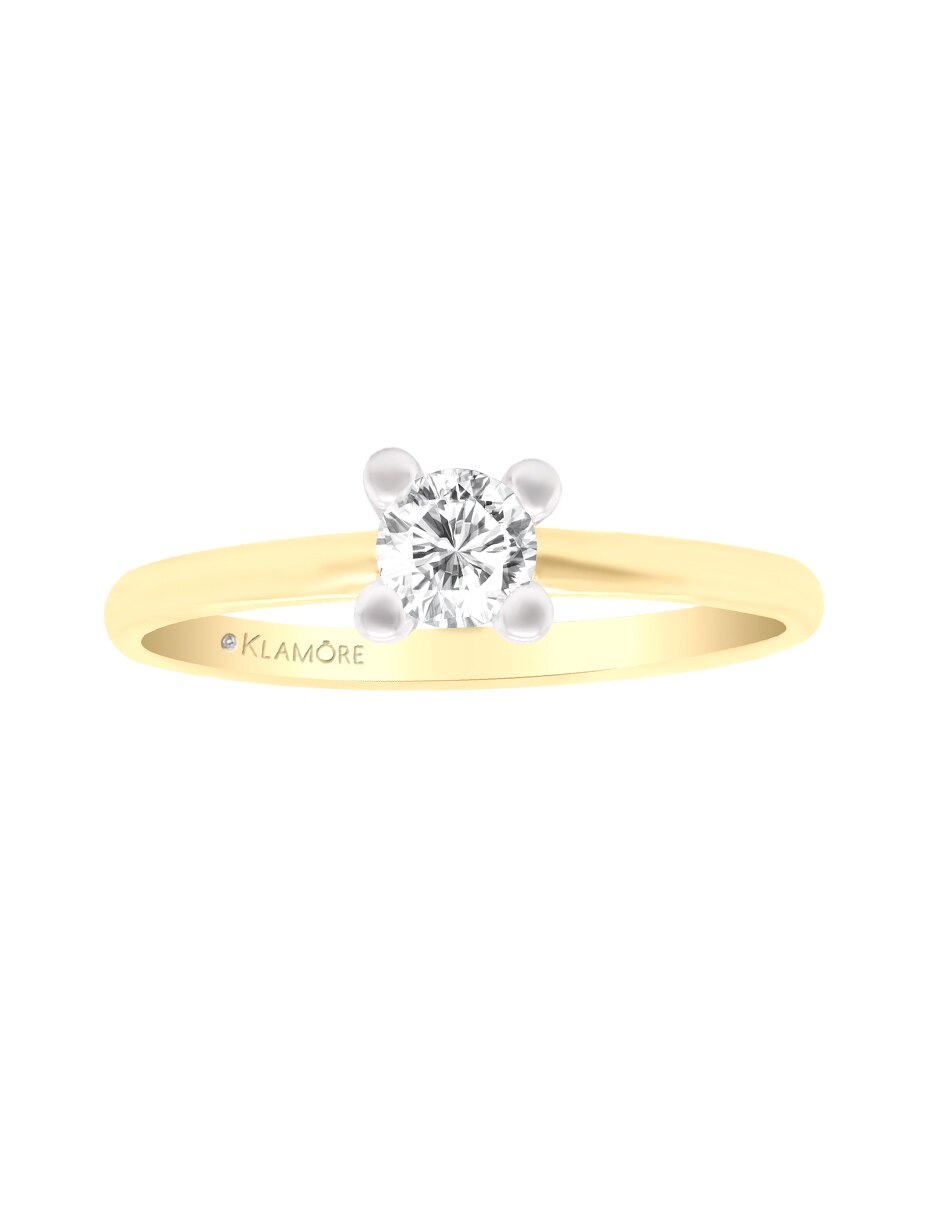 Anillo de compromiso de 14 k BRYANA Diamante 3