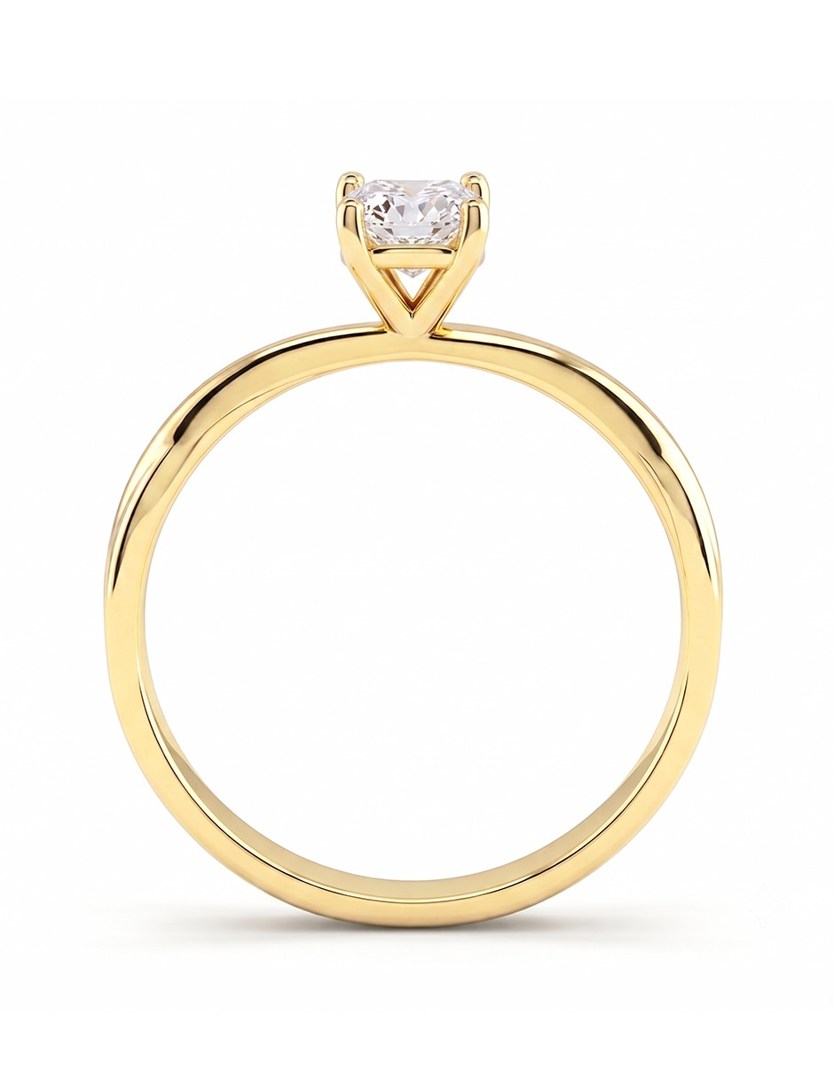 Anillo de compromiso de 14 k 3