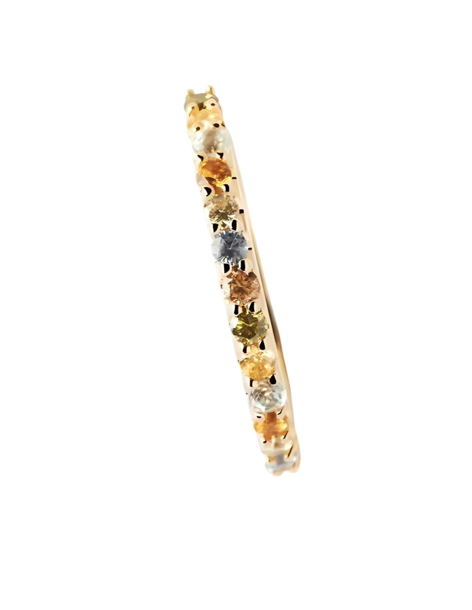 Anillo multi gemas de (si aplica) No aplica P 925 de Plata Circonita Brillante 2