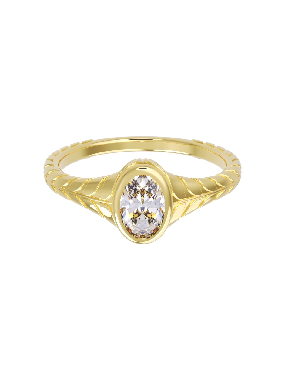 Anillo de compromiso de oro14 k eternidad zirconia Anillo de compromiso de oro14 k eternidad zirconia
