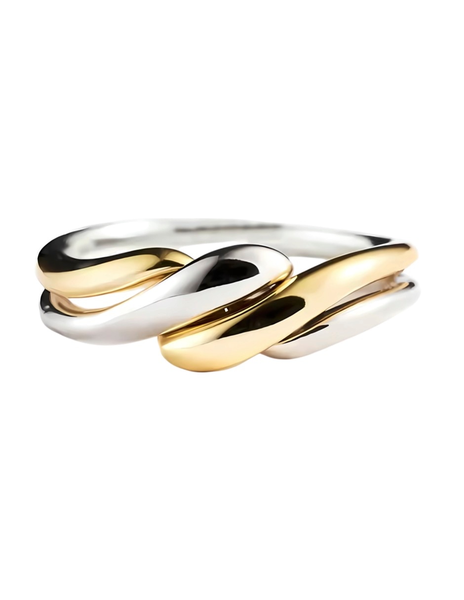 Anillo p 925 de plata brillante