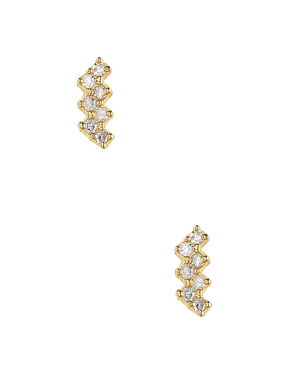 Broqueles aretes lab de oro amarillo 14 k con acabado pulido Broqueles aretes lab de oro amarillo 14 k con acabado pulido