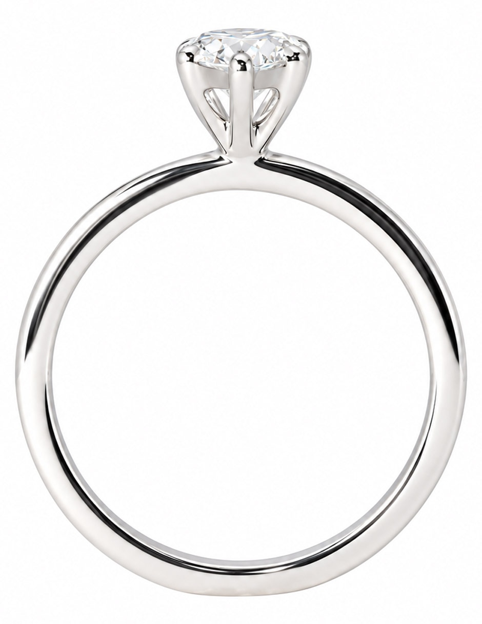 Solitario de 14 k Diamante de laboratorio 3