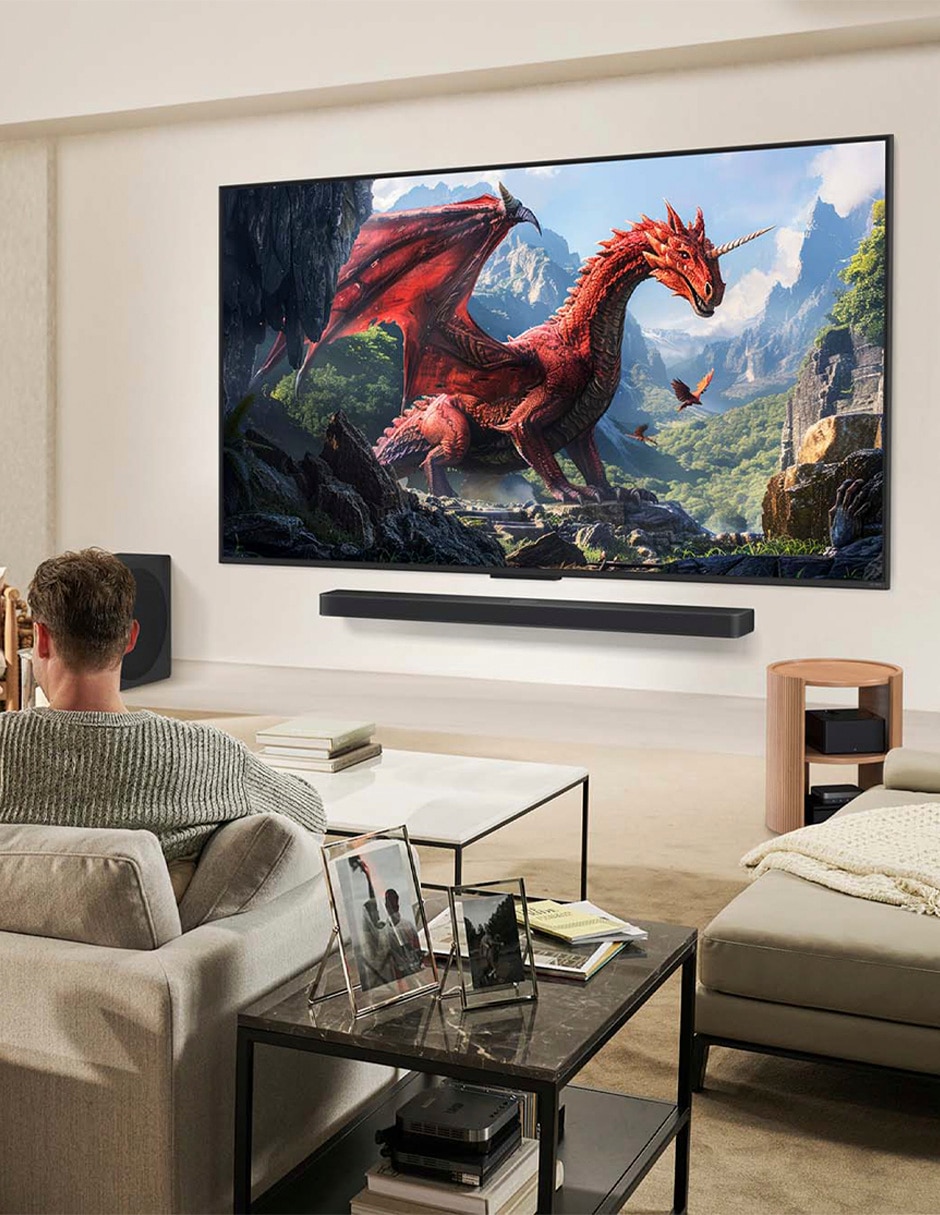 Pantalla smart tv mini led qned de 4k 65qned9m.s70 con webos con evo ai true wireless 5
