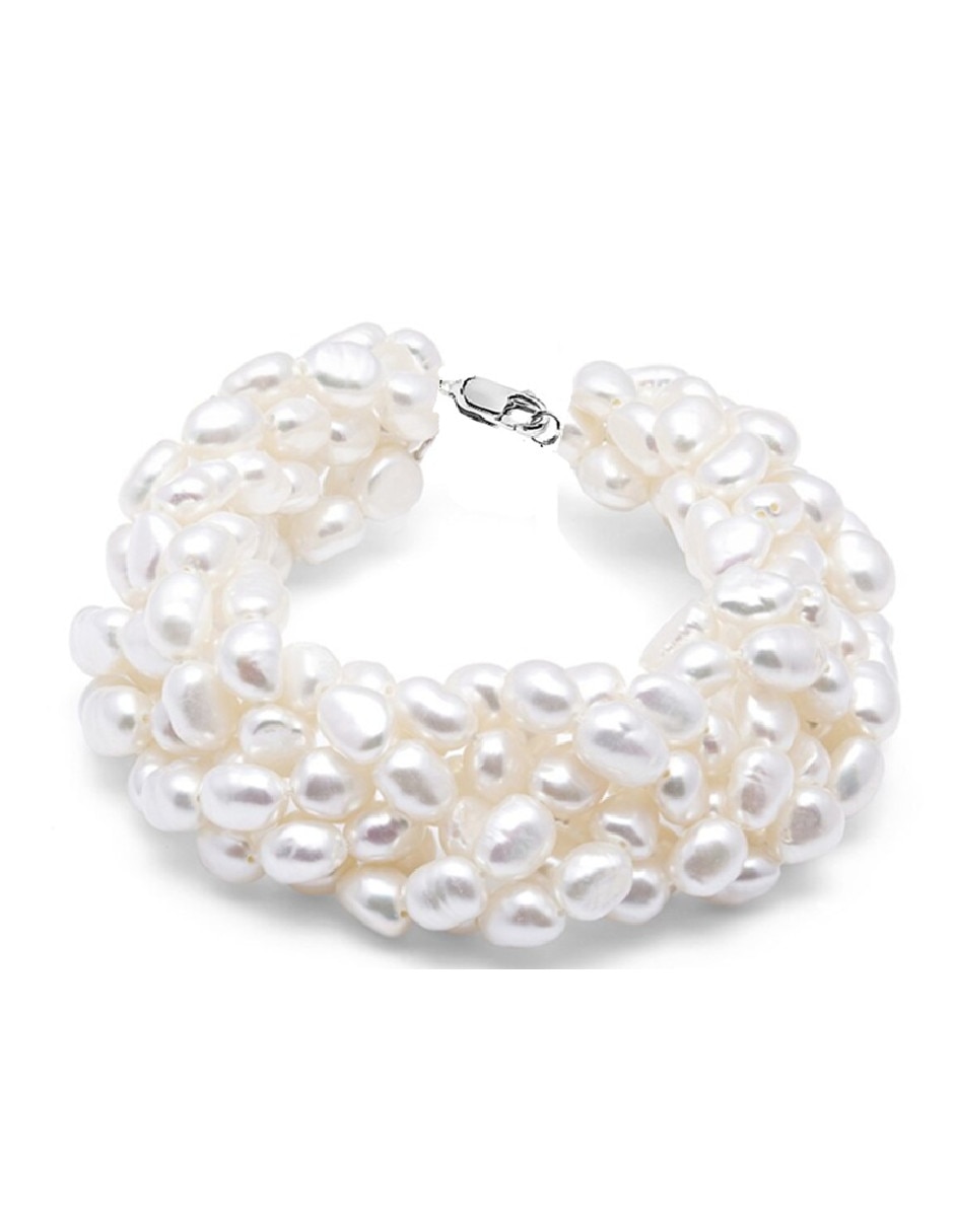 Set de pulsera clásica de plata p 925