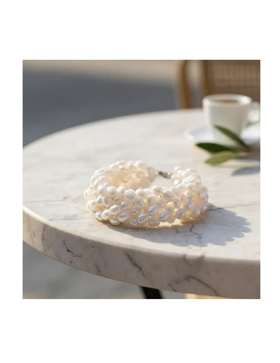 Set de pulsera clásica de plata p 925 5