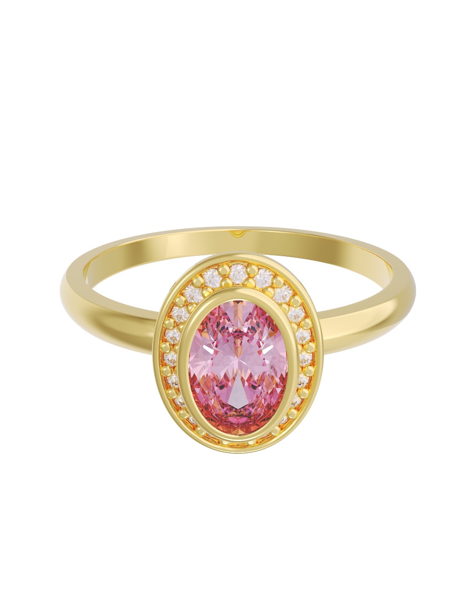 Anillo de compromiso de 10 k zirconia Anillo de compromiso de 10 k zirconia