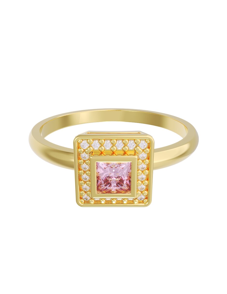 Anillo de compromiso de 10 k zirconia Anillo de compromiso de 10 k zirconia