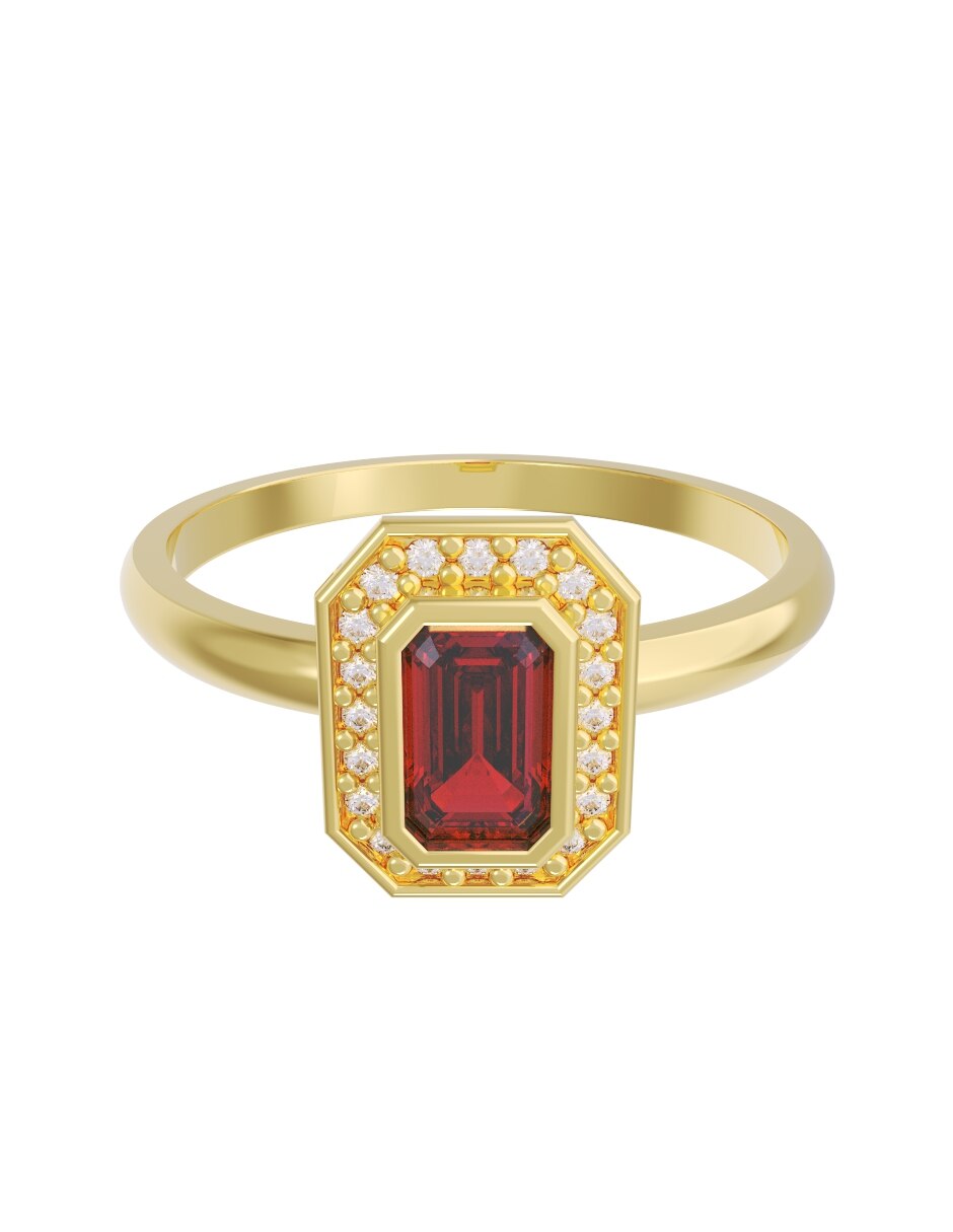 Anillo de compromiso de 10 k zirconia Anillo de compromiso de 10 k zirconia