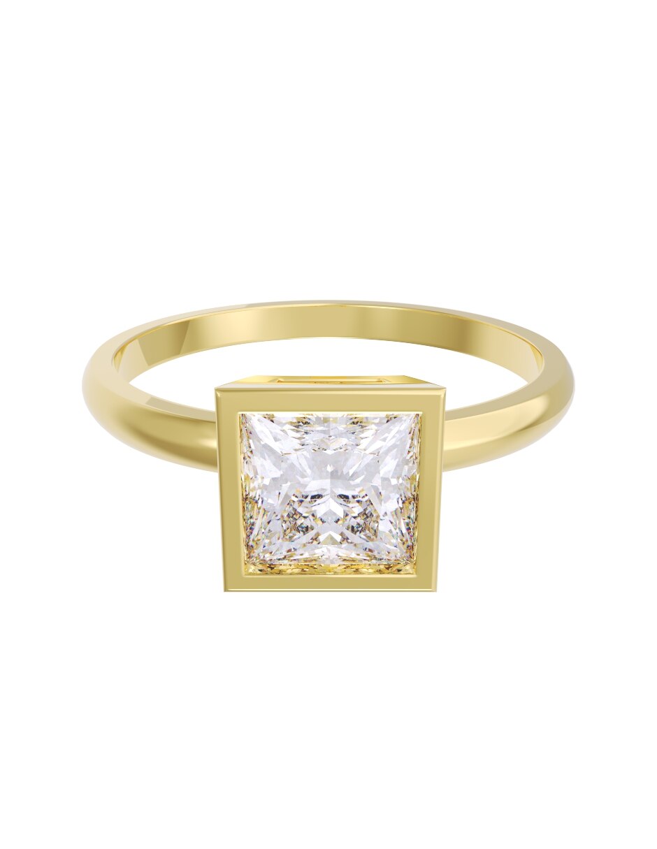 Anillo de compromiso de 10 k zirconia Anillo de compromiso de 10 k zirconia