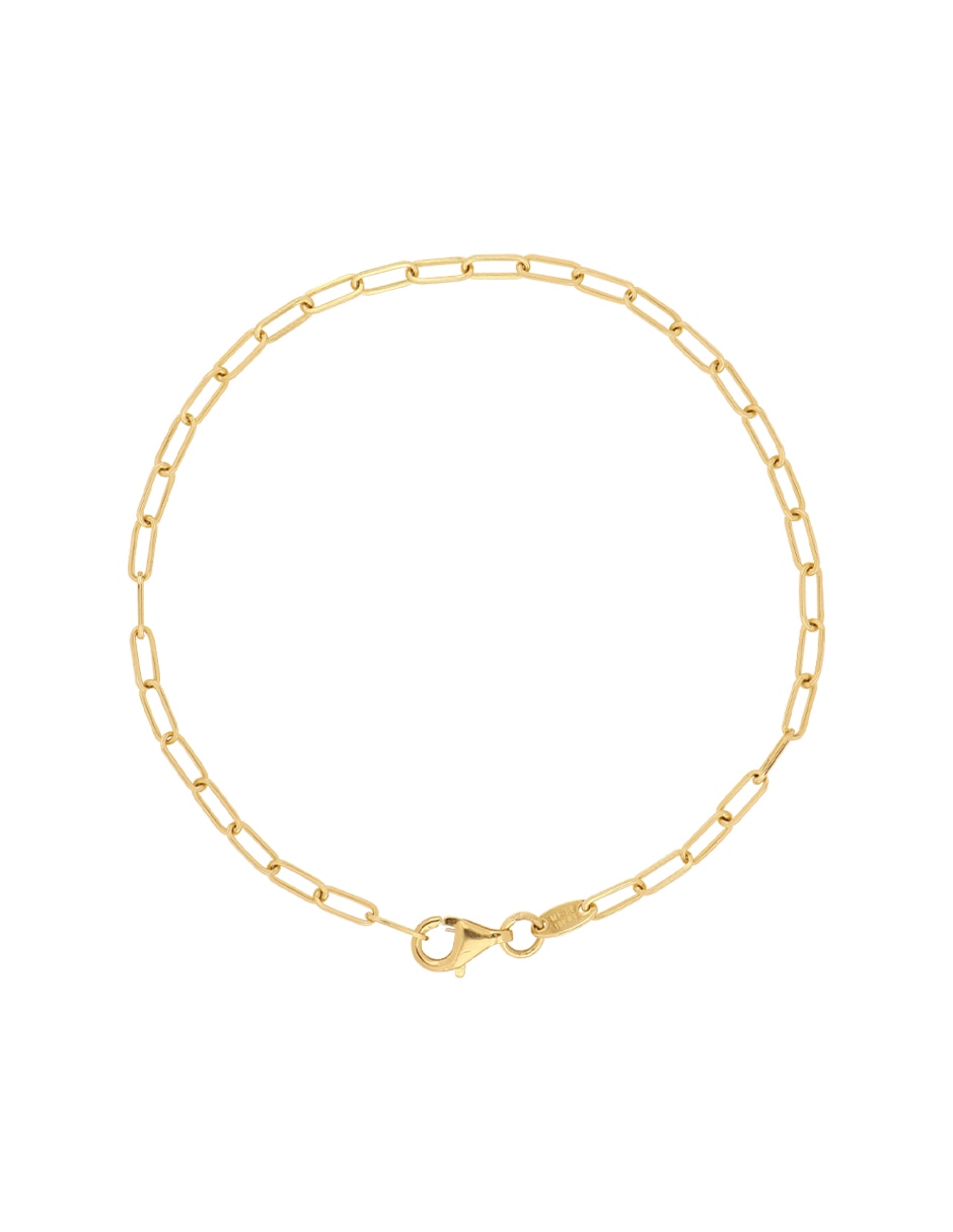 Pulsera de oro amarillo 14 k dinasti