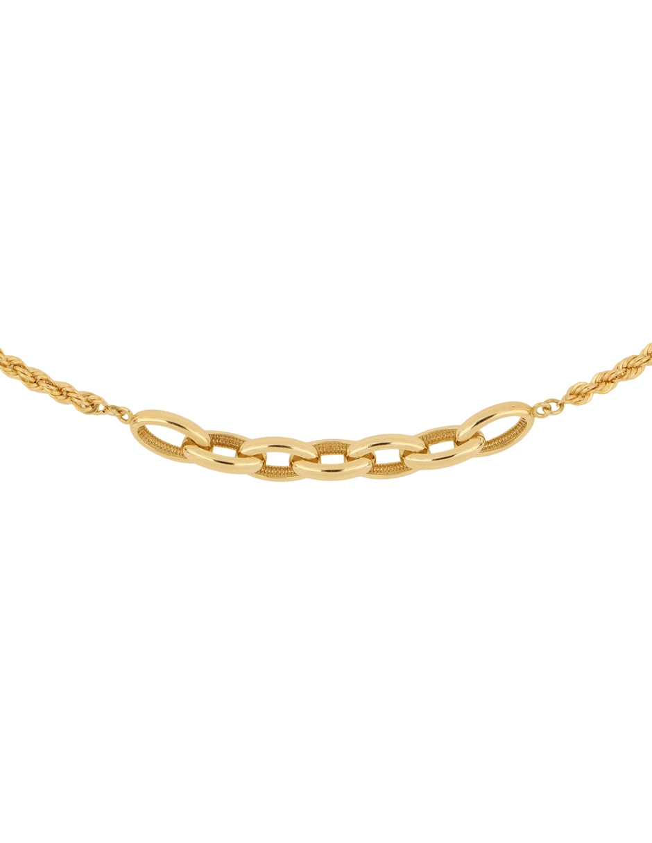 Pulsera de oro amarillo 14 k dinasti 4