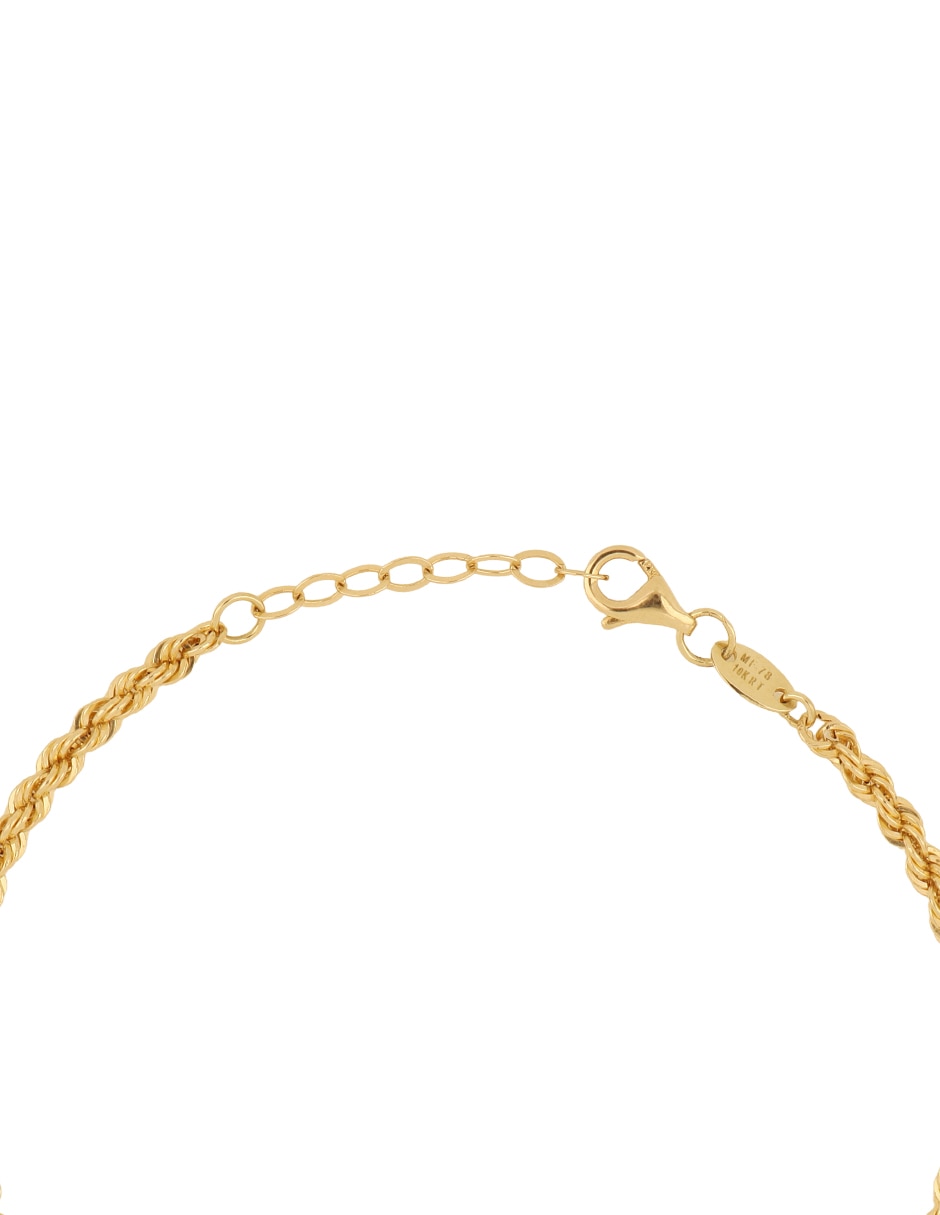 Pulsera de oro amarillo 14 k dinasti 3