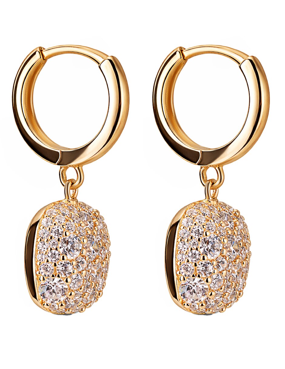 Aretes y collar de plata p 925 zirconia 9