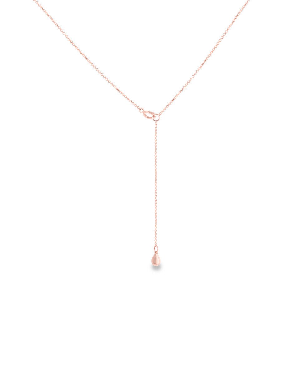 Gargantilla de oro blanco 14 k 4