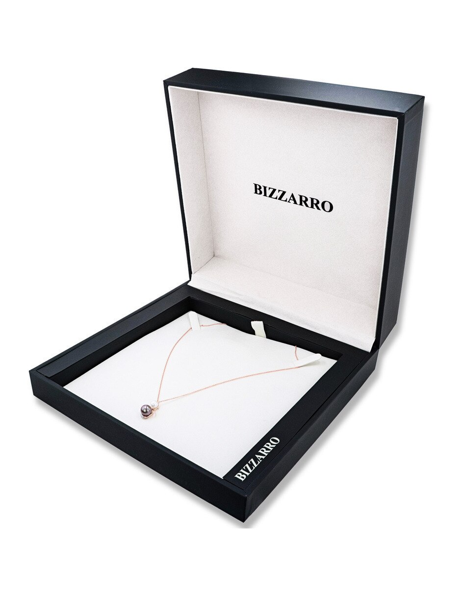 Gargantilla de oro blanco 14 k 3