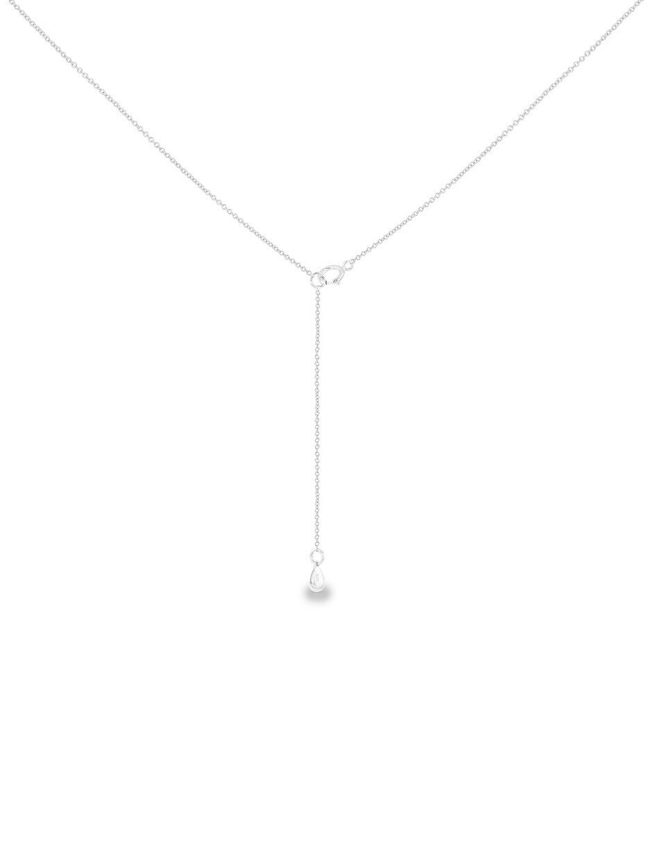 Gargantilla de oro blanco 14 k 4