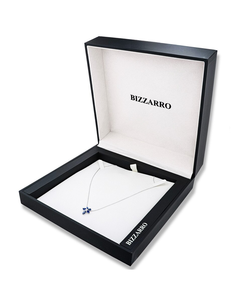 Gargantilla de oro blanco 14 k 3