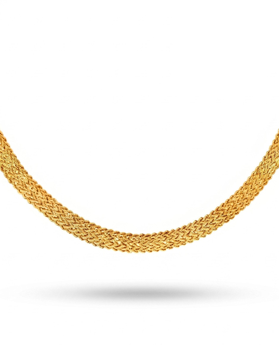 Gargantilla de oro amarillo 14 k