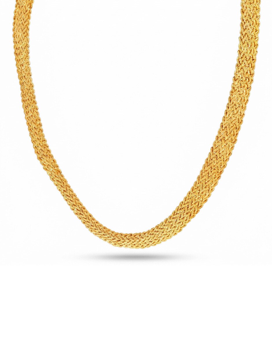 Gargantilla de oro amarillo 14 k 5