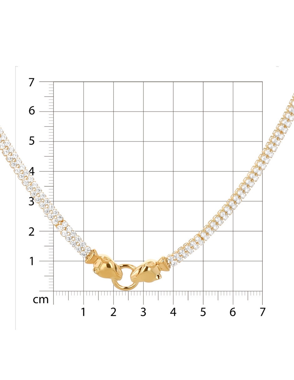 Gargantilla de oro amarillo 14 k 6