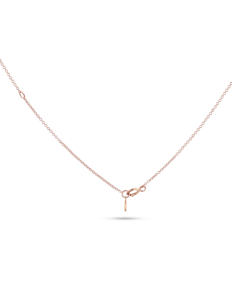 Gargantilla de oro rosa 14 k 3