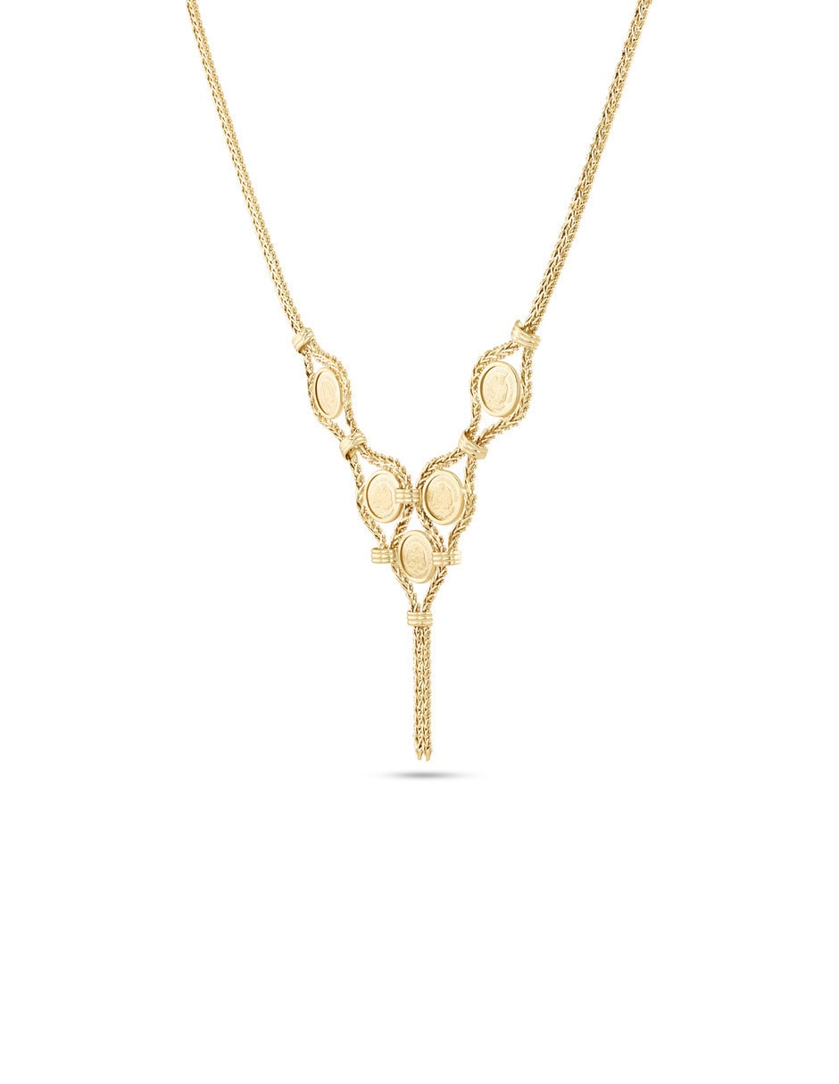 Gargantilla de oro amarillo 14 k 4
