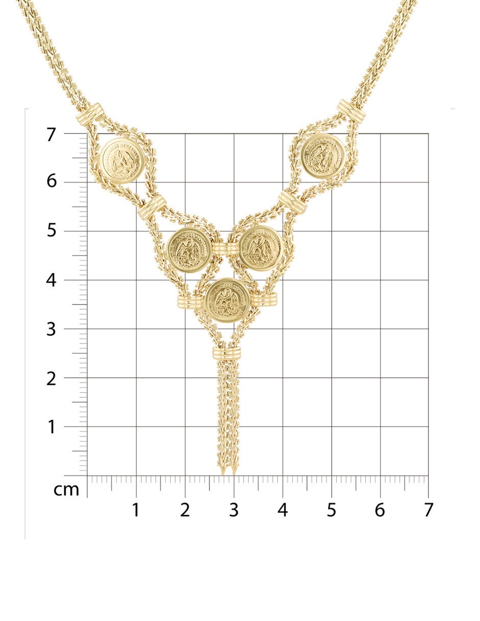 Gargantilla de oro amarillo 14 k 5