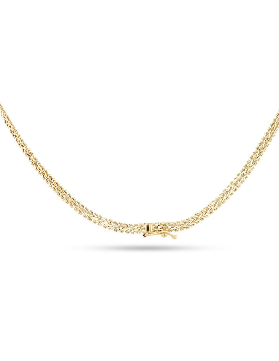 Gargantilla de oro amarillo 14 k 3
