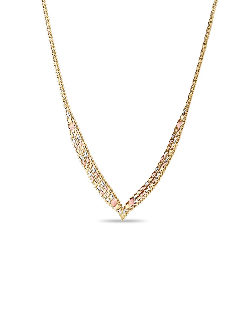 Gargantilla de oro florentino 14 k 5