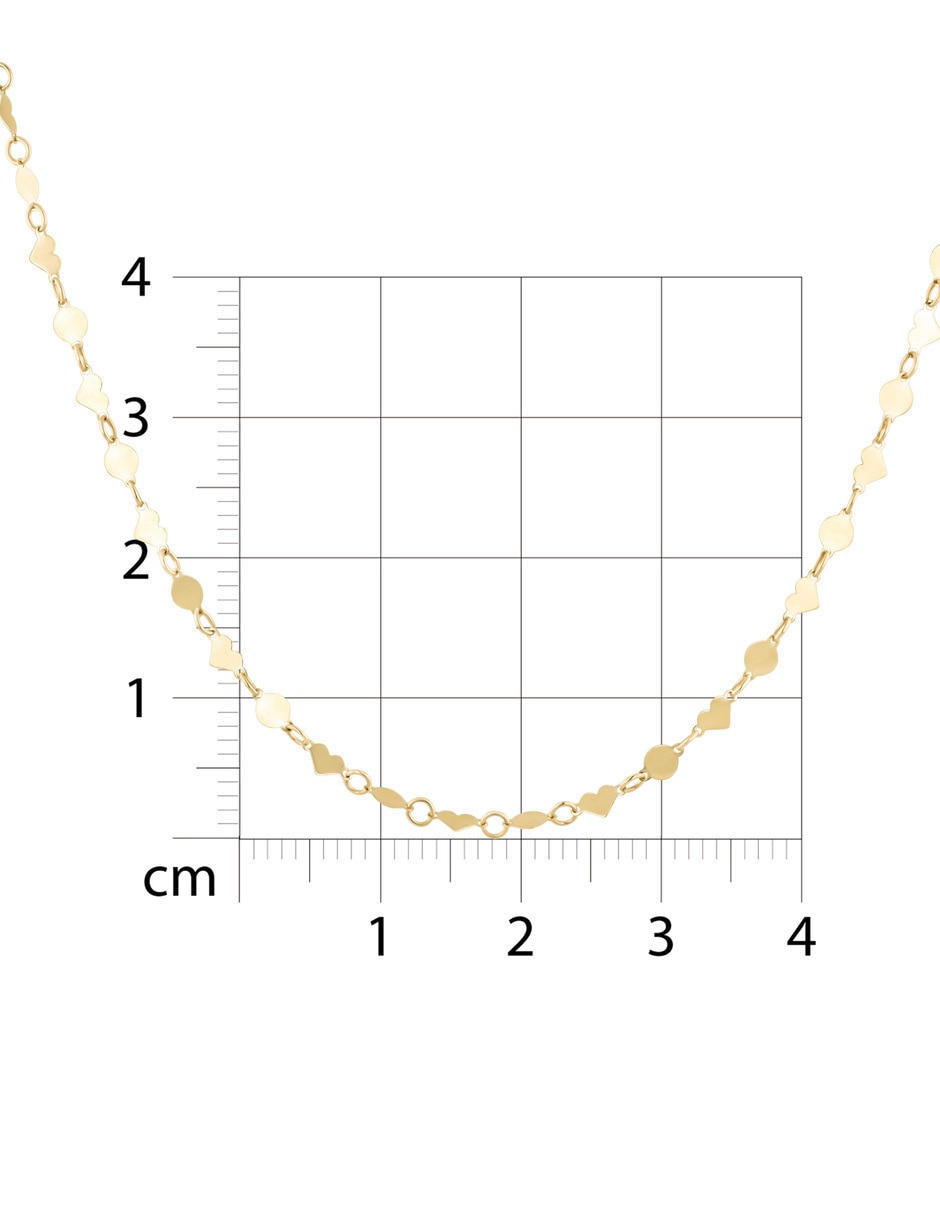 Gargantilla de oro amarillo 14 k 5