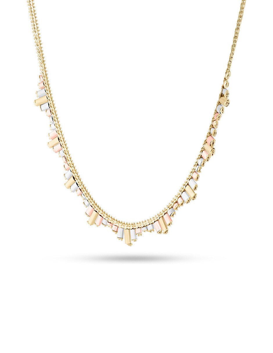 Gargantilla de oro florentino 14 k 4