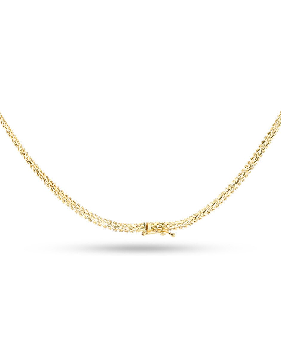 Gargantilla de oro florentino 14 k 3