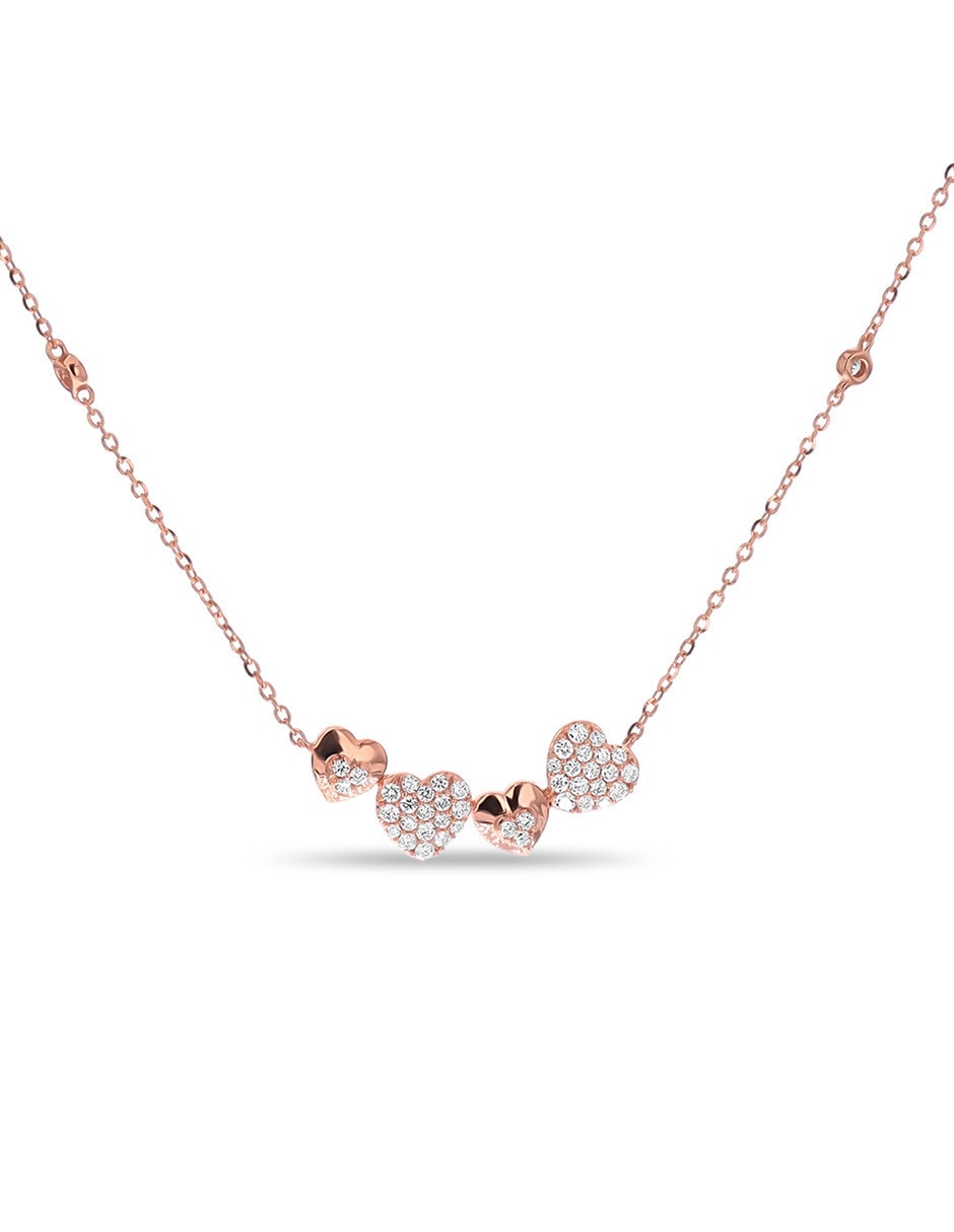 Gargantilla de oro rosa 14 k