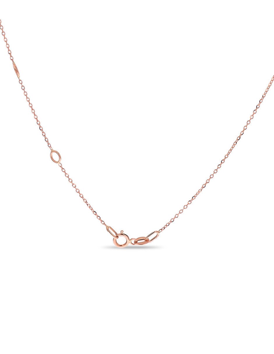 Gargantilla de oro rosa 14 k 4