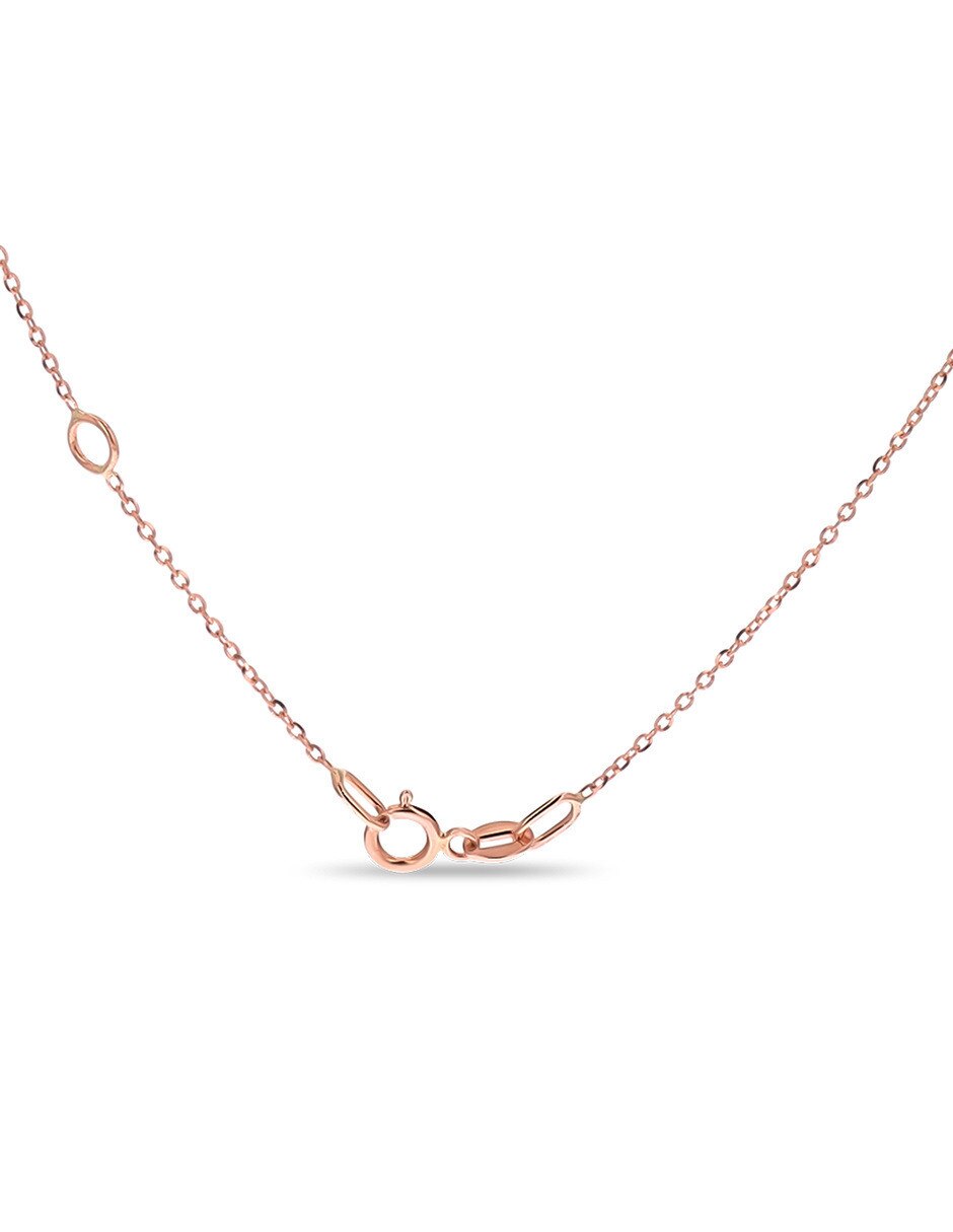 Gargantilla de oro rosa 14 k 4
