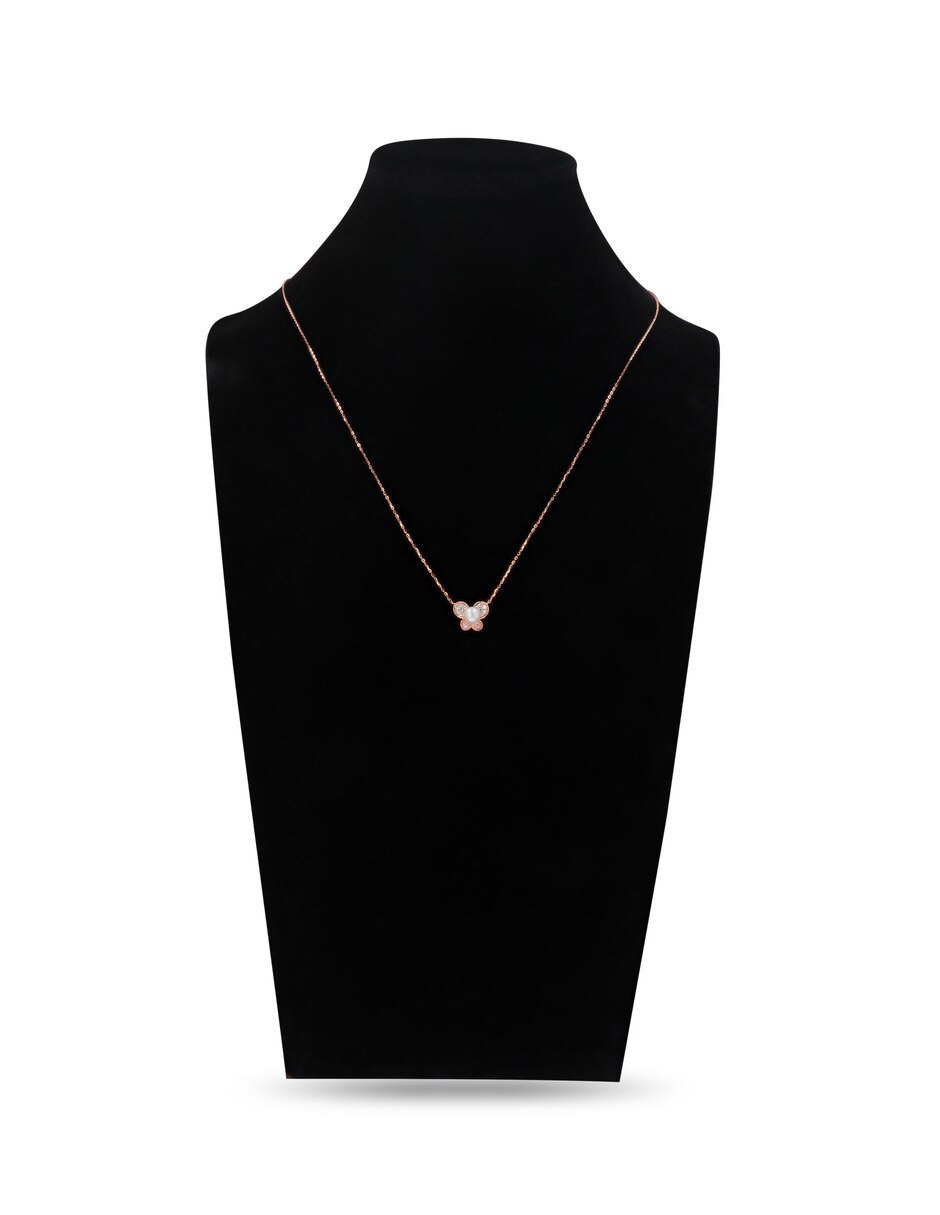 Gargantilla de oro rosa 14 k 2