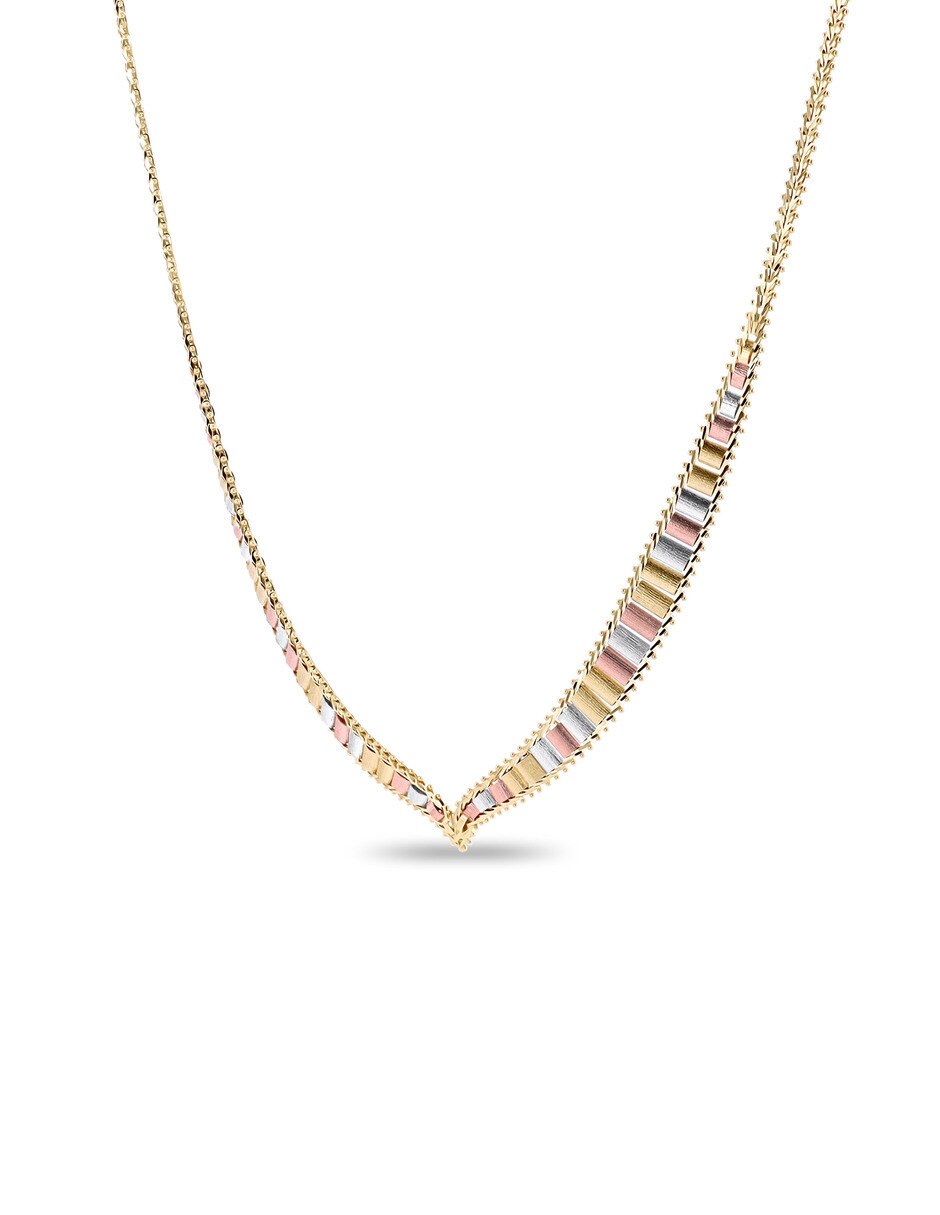 Gargantilla de oro florentino 14 k 5